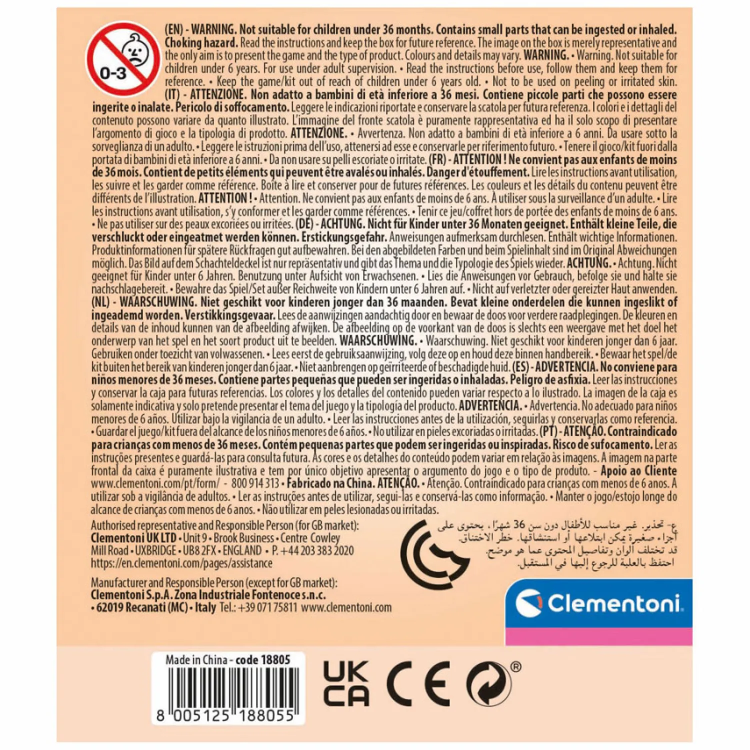 Crazy Chic - Oogschaduw>Clementoni Clearance