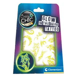 Clementoni Crazy Chic - Urban Tattoos Glow in the Dark Outlet