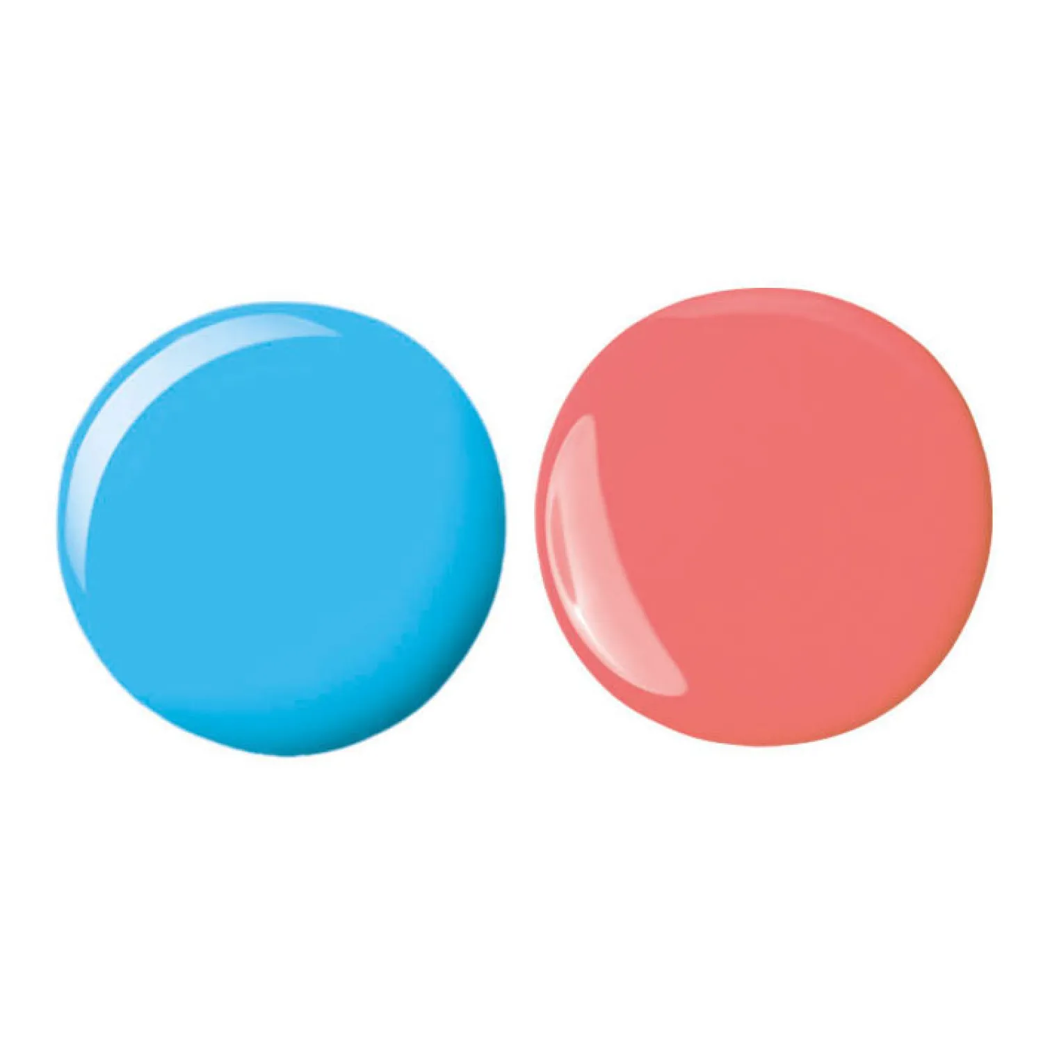 Crazy Chic Nagellak Blauw/Rood, 2st.-Clementoni New