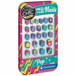 Crazy Chic Press & Go Nagels - Pop>Clementoni Sale