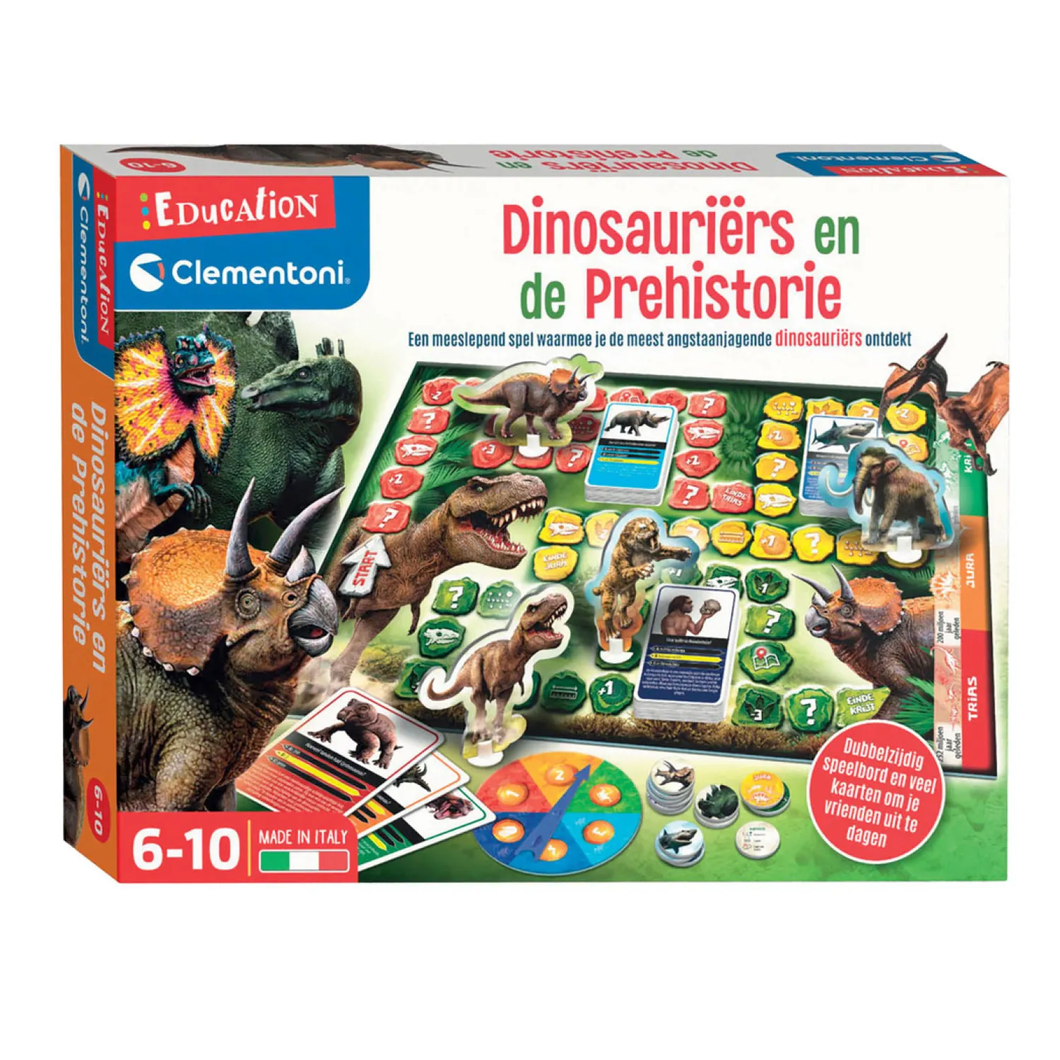 Dinosauriers en de Prehistorie Bordspel (NL)>Clementoni Discount