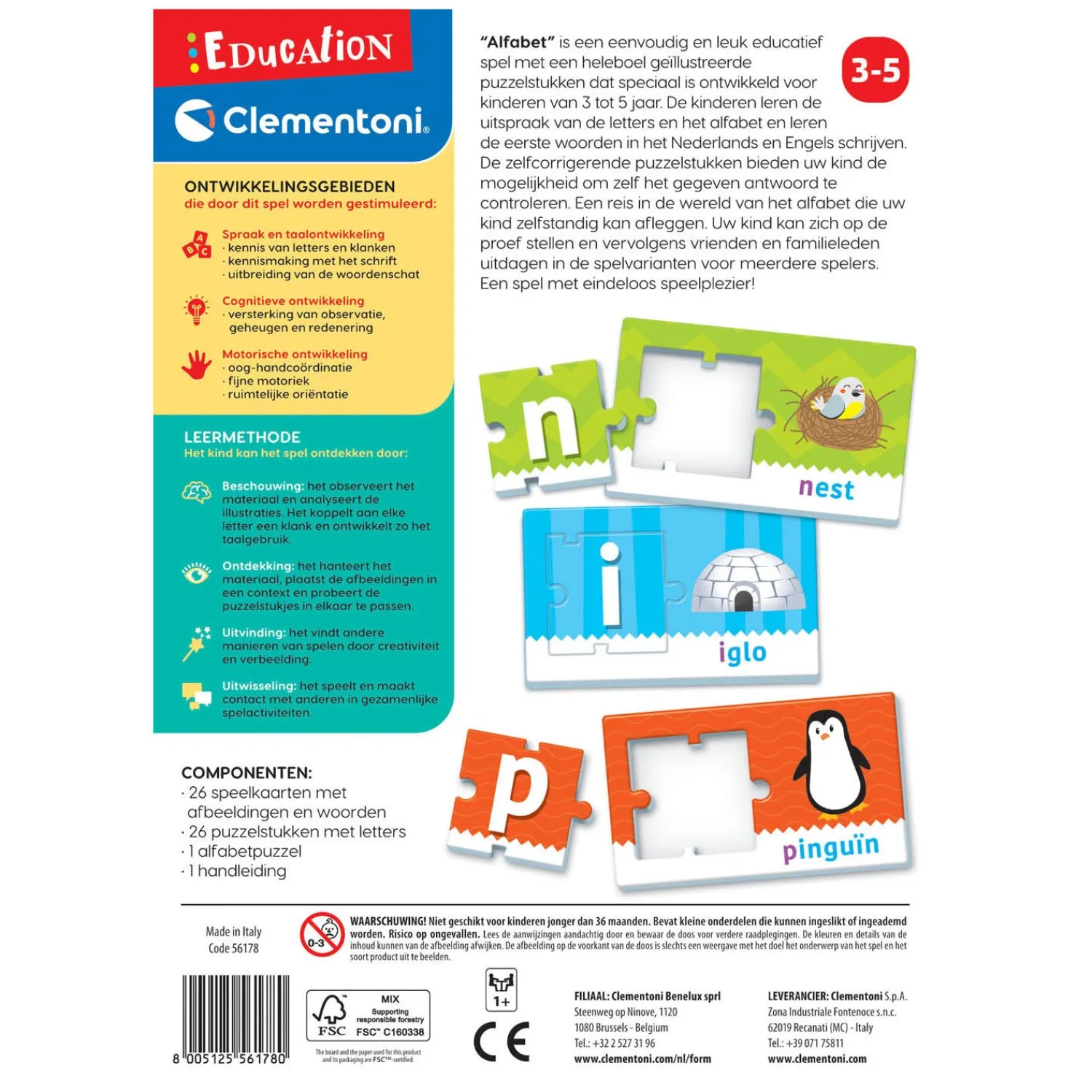 Education - Alfabet-Clementoni Discount