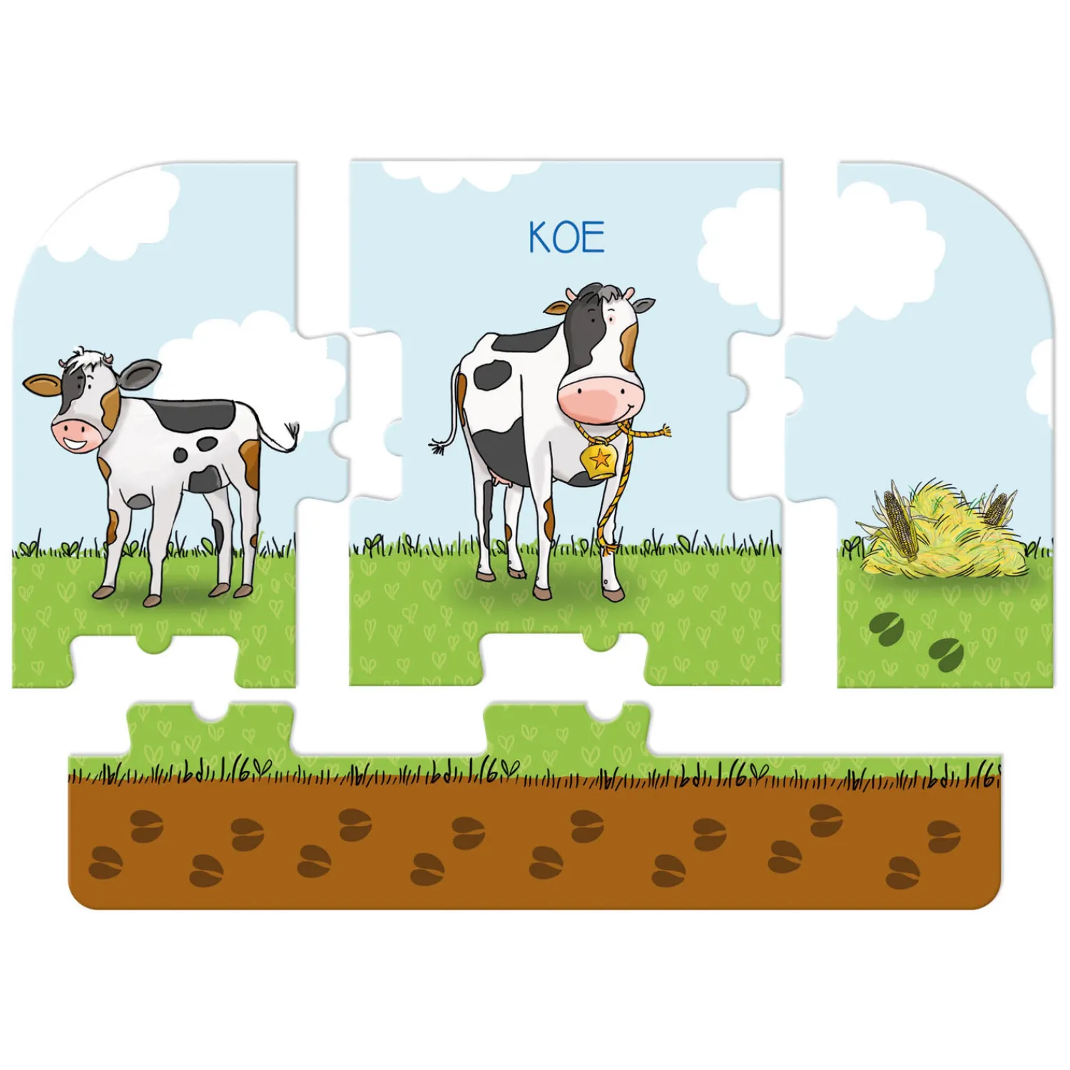 Fien & Teun Boerderij Educatief Spel>Clementoni Sale