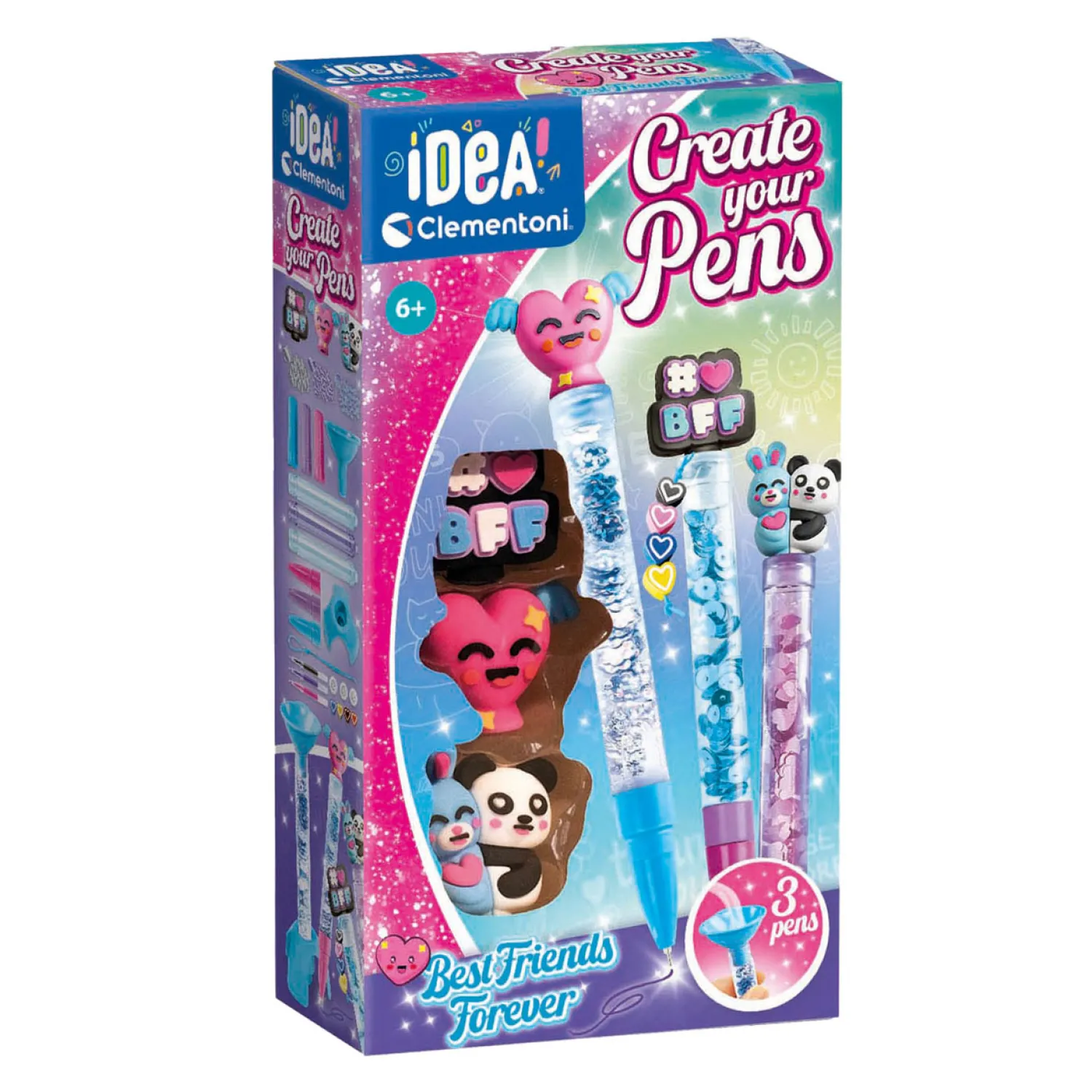 Idea Maak je eigen Pennen - Best Friends Forever>Clementoni Clearance