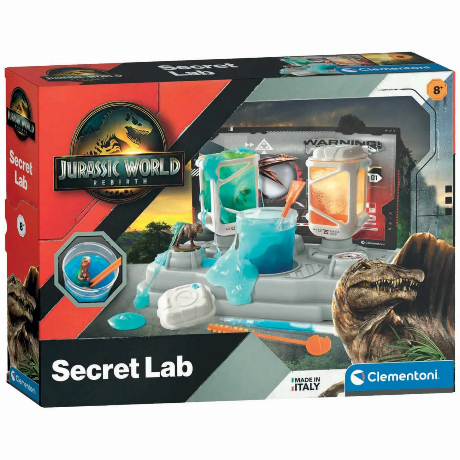 Jurassic World Geheim Lab Slijm Maken-Clementoni Sale