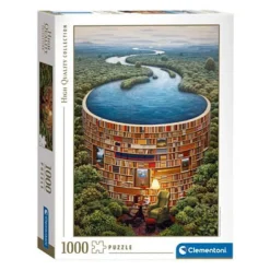 Legpuzzel Bibliodame, 1000st.>Clementoni Discount