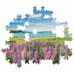 Clementoni Legpuzzel Bloemen bij Lake Tekapo, 1500st. New