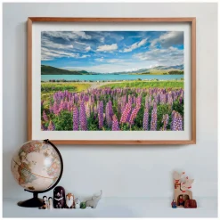 Clementoni Legpuzzel Bloemen bij Lake Tekapo, 1500st. New