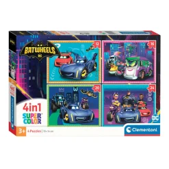 Legpuzzel 4in1 Batwheels>Clementoni New