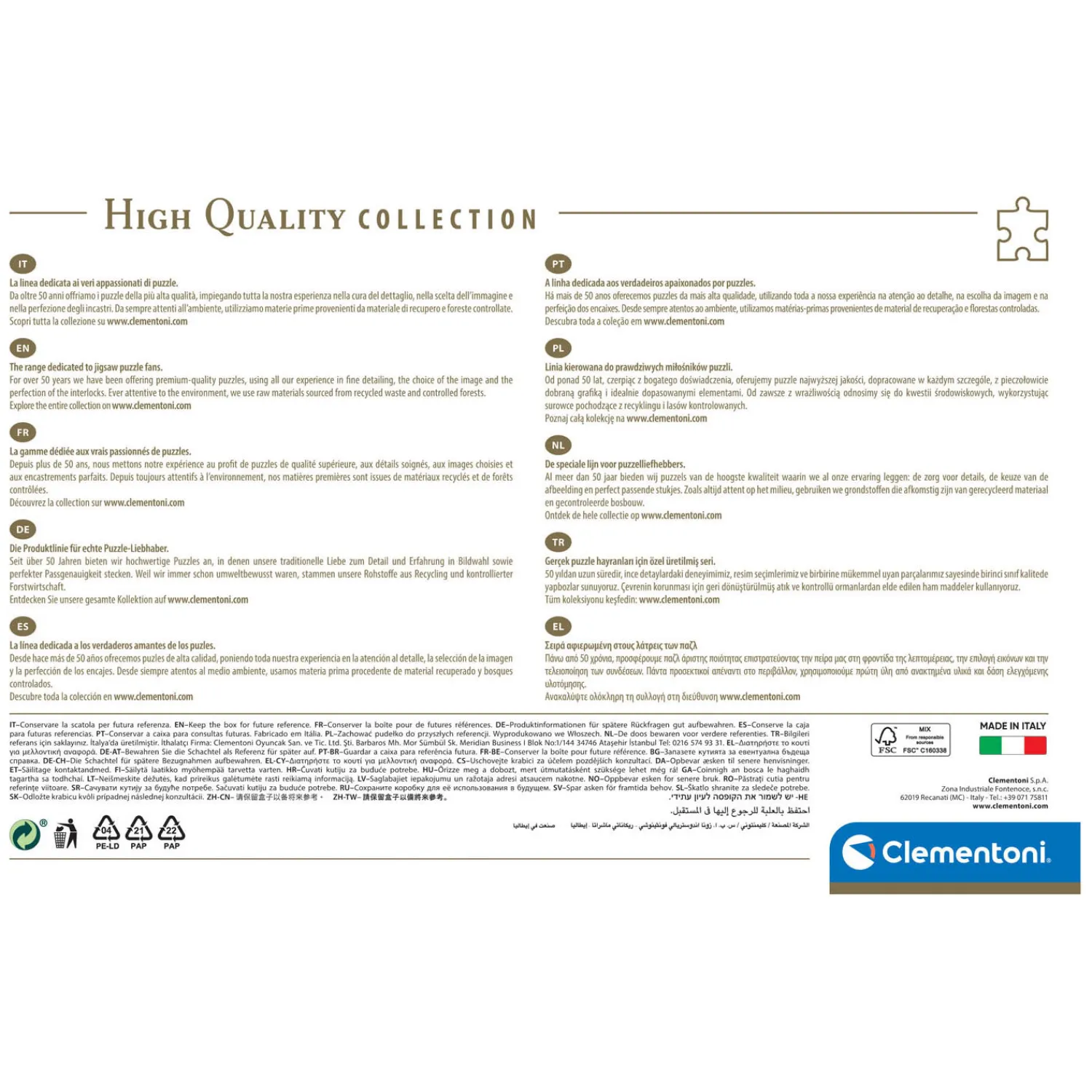 Legpuzzel Paris Dream, 3000st.>Clementoni New