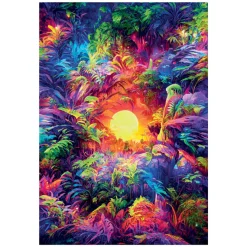 Clementoni Legpuzzel Psyschedelic Jungle Sunrise Colorboom, 500st. Discount