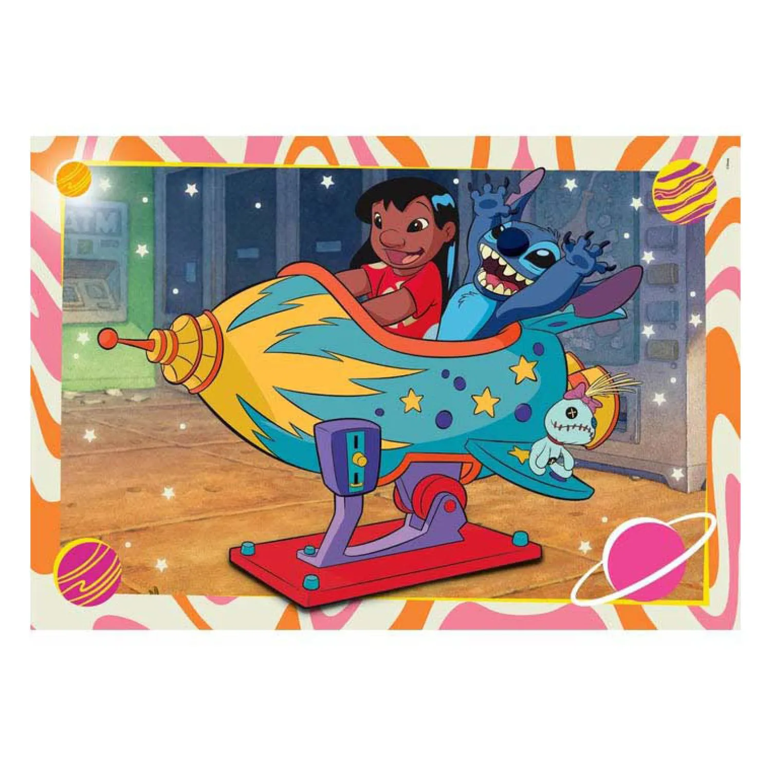 Legpuzzel Stitch, 2x60st.>Clementoni