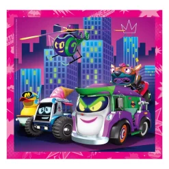 Clementoni Legpuzzel Super Color Vierkant Batwheels, 3x48st. Outlet