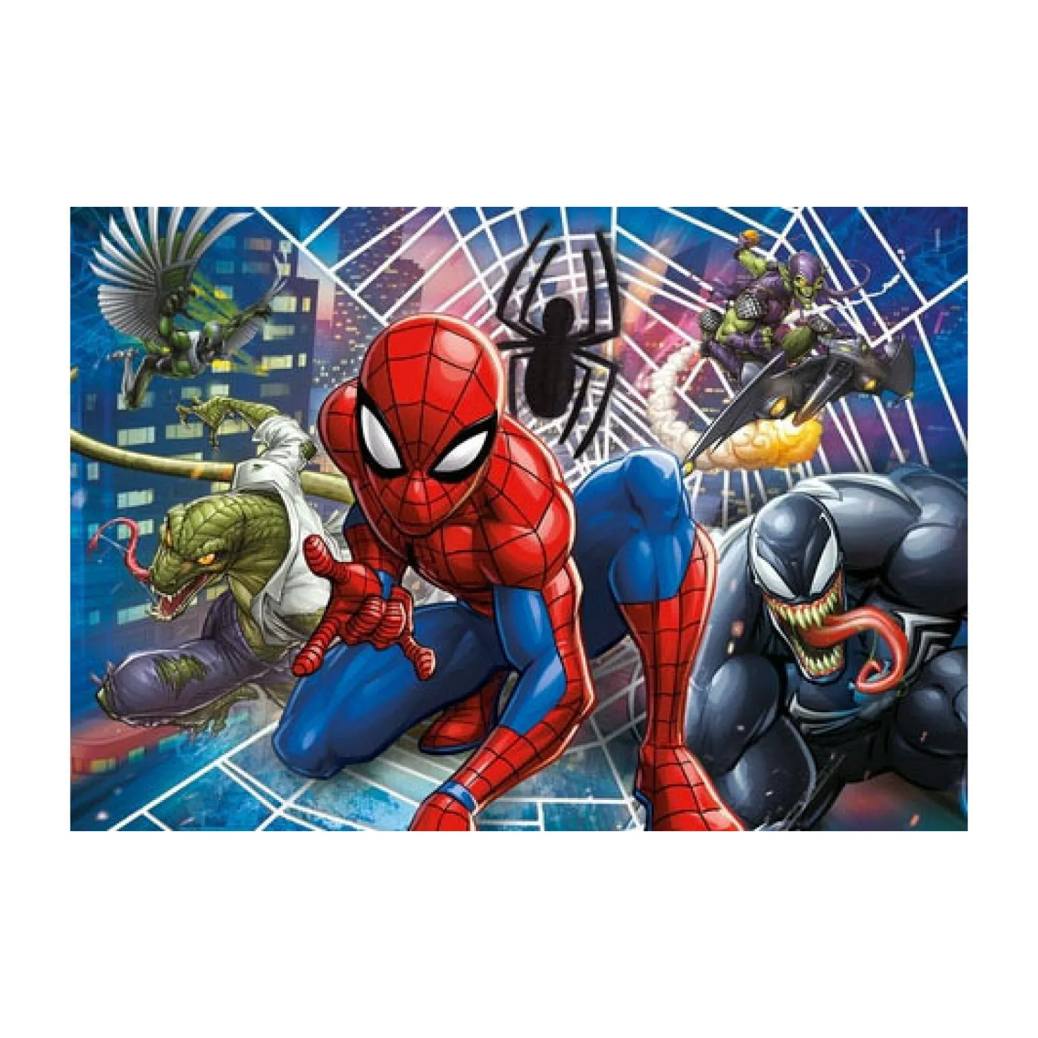 Legpuzzel Super Color Spiderman, 30st.-Clementoni Hot