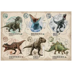Clementoni Legpuzzel Super Color Jurassic World, 104st. Clearance