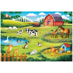 Legpuzzel Super Color The Animal Farm, 30st.-Clementoni Discount