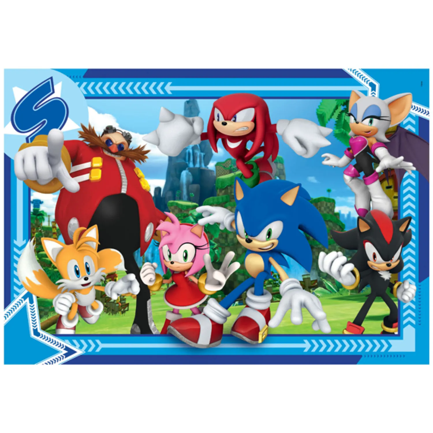Legpuzzel Super Color Sonic, 300st.-Clementoni Discount