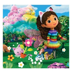 Legpuzzel Super Color Vierkant Gabby's Poppenhuis, 3x48st.><noscript><img width=