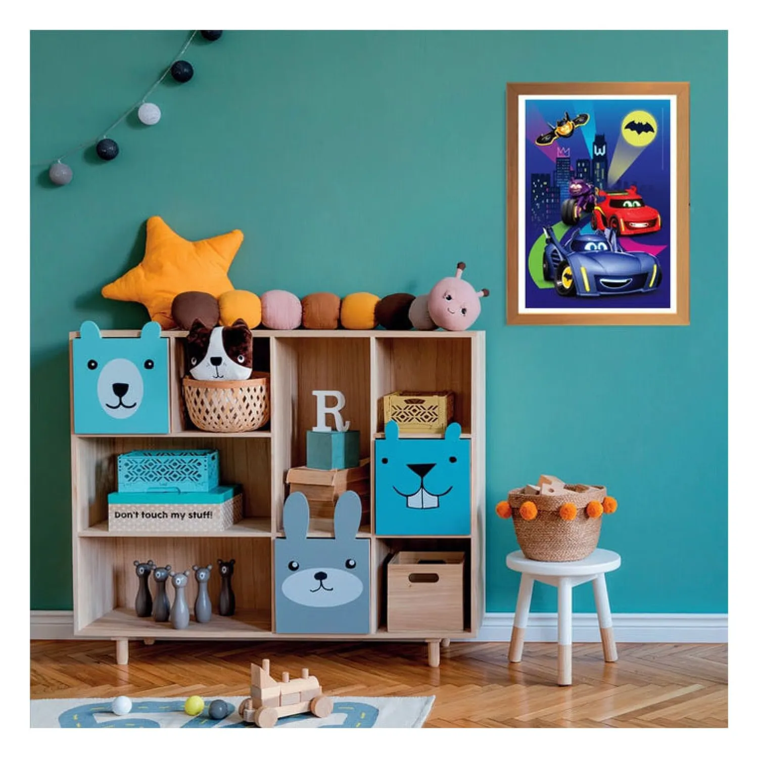 Legpuzzel Super Color Batwheels, 60st.>Clementoni Clearance