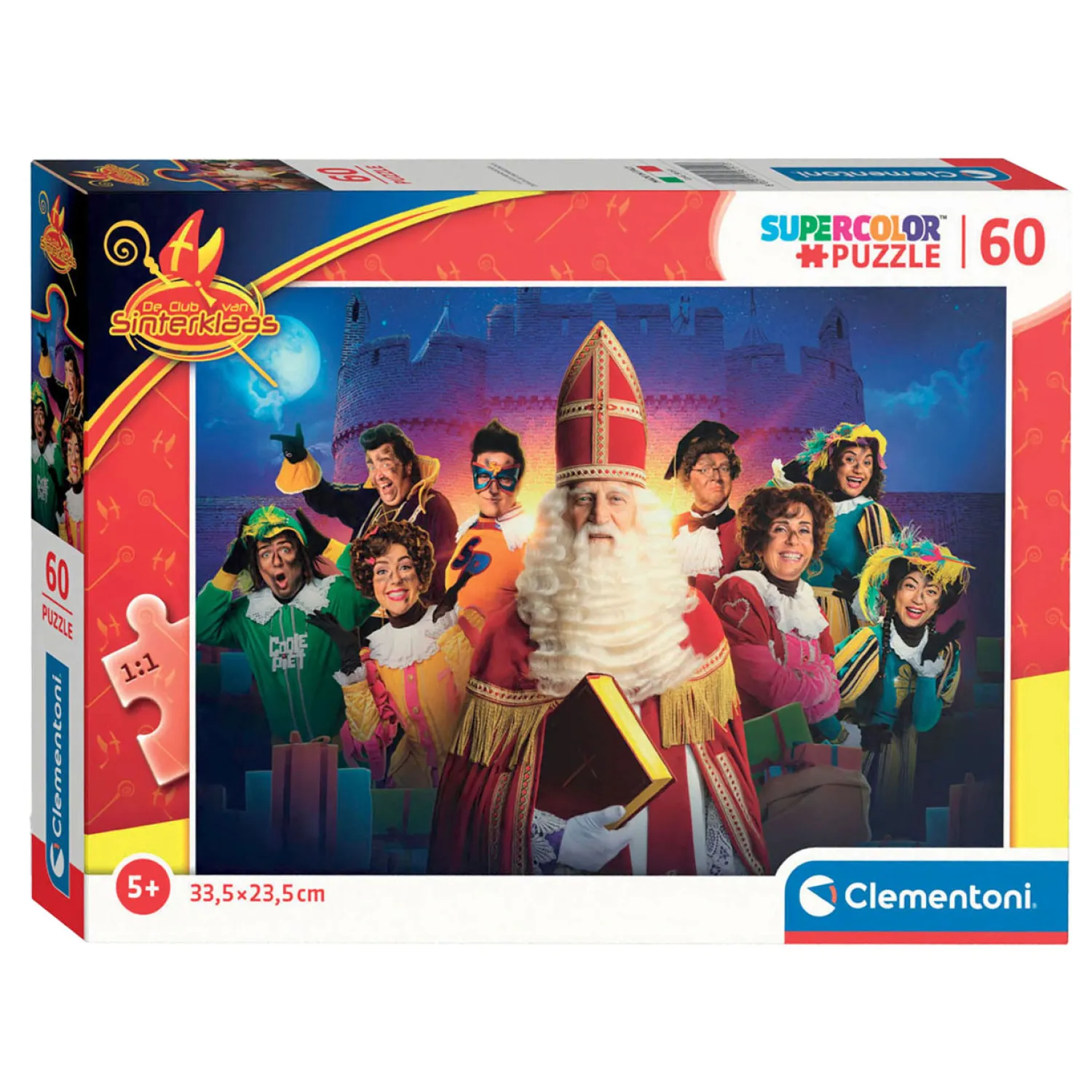 Legpuzzel Super Color - Club van Sinterklaas, 60st.-Clementoni Clearance
