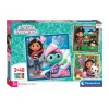 Legpuzzel Super Color Vierkant Gabby's Poppenhuis II, 3x48st.-Clementoni Online