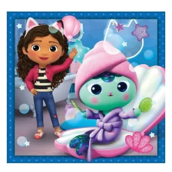 Legpuzzel Super Color Vierkant Gabby's Poppenhuis II, 3x48st.-Clementoni Online