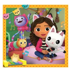 Legpuzzel Super Color Vierkant Gabby's Poppenhuis II, 3x48st.-Clementoni Online