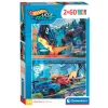 Legpuzzel Super Color Hot Wheels, 2x60st.>Clementoni Discount