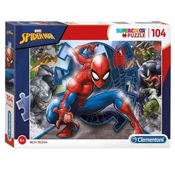 Clementoni Legpuzzel Super Color Spiderman, 104st. Sale