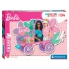 Clementoni Legpuzzel Super Color - Barbie Rolschaats, 104st.
