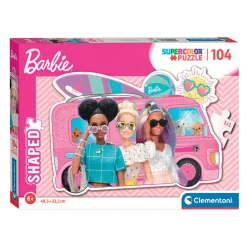 Legpuzzel Super Color - Barbie Surfbus,104st.-Clementoni Discount