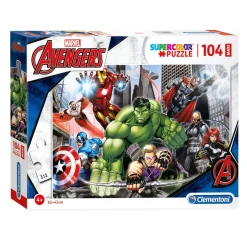 Legpuzzel Super Color Maxi The Avengers, 104st.>Clementoni Outlet