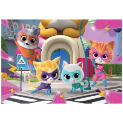 Legpuzzel Super Color Super Kittens, 2x20st.-Clementoni Hot