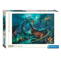 Legpuzzel The Underwater Battle, 3000st.>Clementoni Clearance