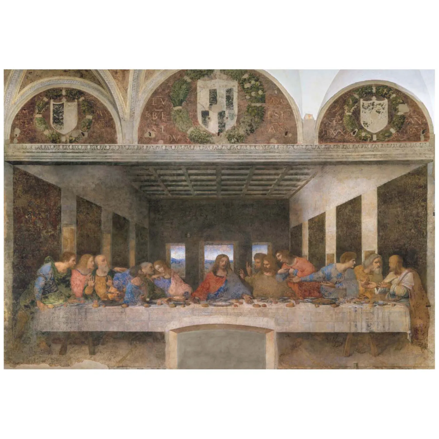 Clementoni Legpuzzel The Last Supper, 1000st. Discount
