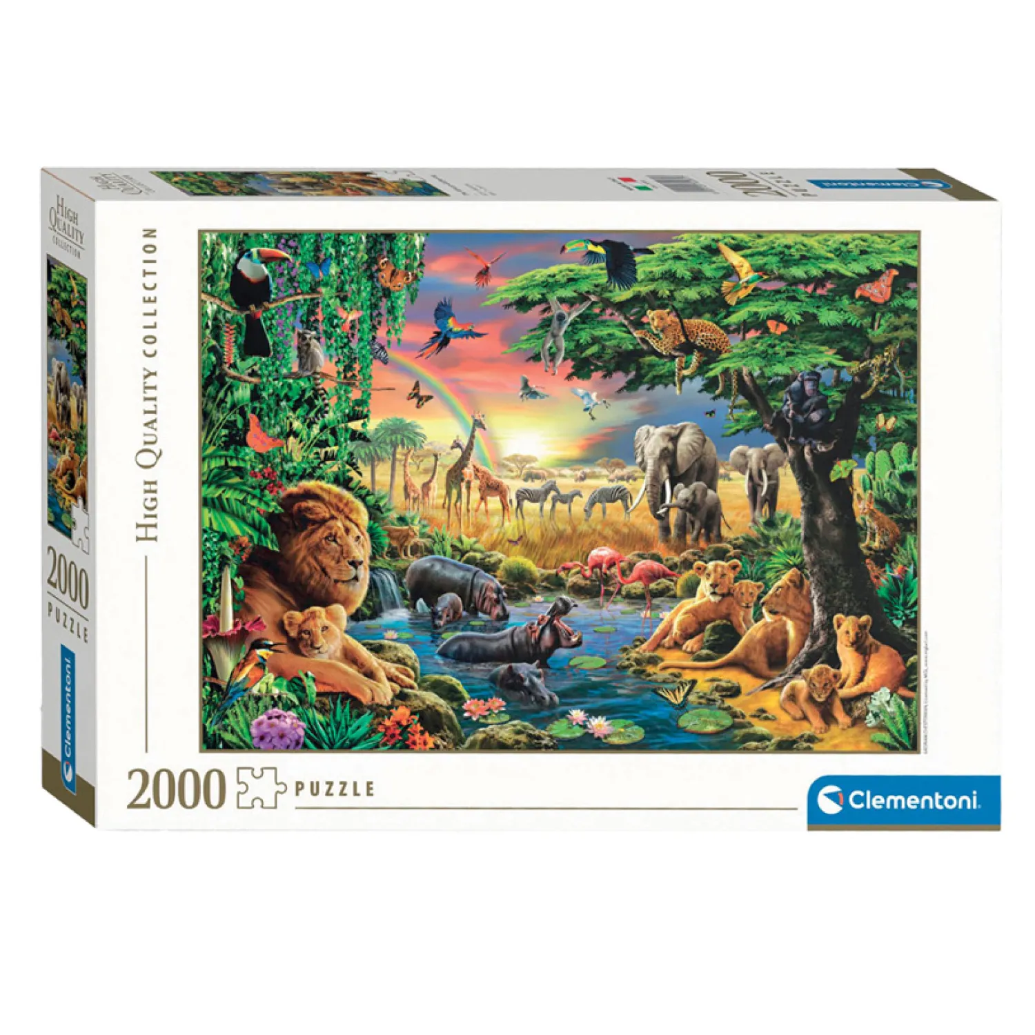 Legpuzzel The African Gathering, 2000st.-Clementoni Outlet