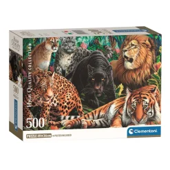 Legpuzzel Wild Cats, 500st.-Clementoni Clearance