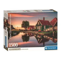 Clementoni Legpuzzel Zaanse Schans, 1500st. Clearance