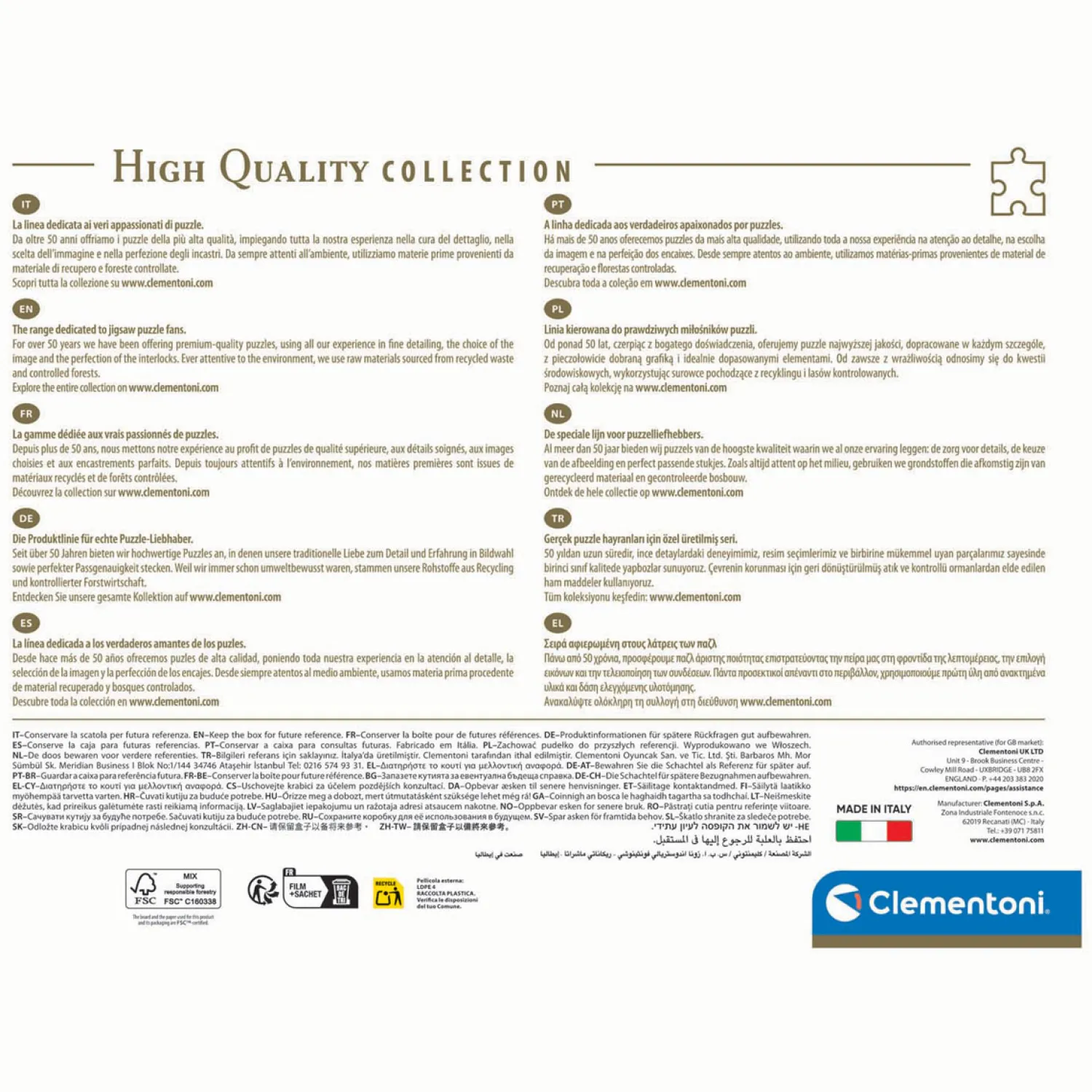 Legpuzzel Zomerparadijs, 1000st.-Clementoni Online