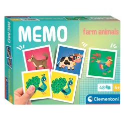 Memospel Boerderijdieren-Clementoni Discount