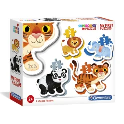 Mijn Eerste Puzzels - Wilde Dieren>Clementoni Online