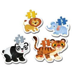 Mijn Eerste Puzzels - Wilde Dieren>Clementoni Online