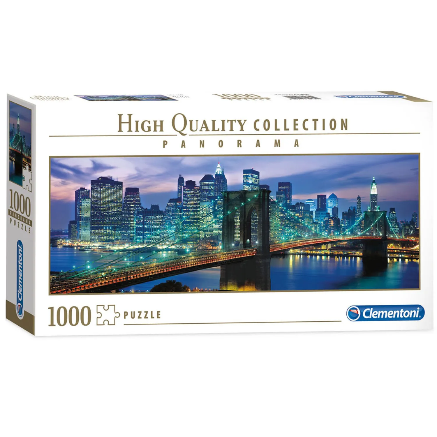 Panorama Puzzel New York Brooklyn Bridge, 1000st.-Clementoni Discount