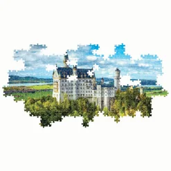 Panoramapuzzel Slot Neuschwanstein, 1000st.-Clementoni Discount