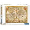 Clementoni Puzzel Antieke Wereldkaart, 2000st. New