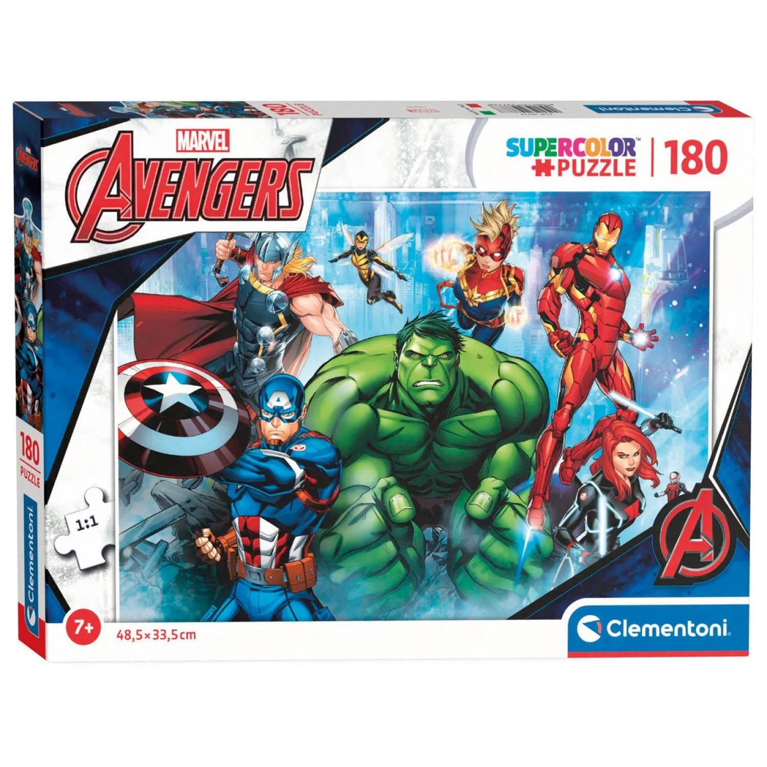 Puzzel Avengers, 180st.>Clementoni New