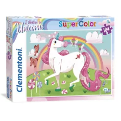 Puzzel Eenhoorn, 104st.-Clementoni New