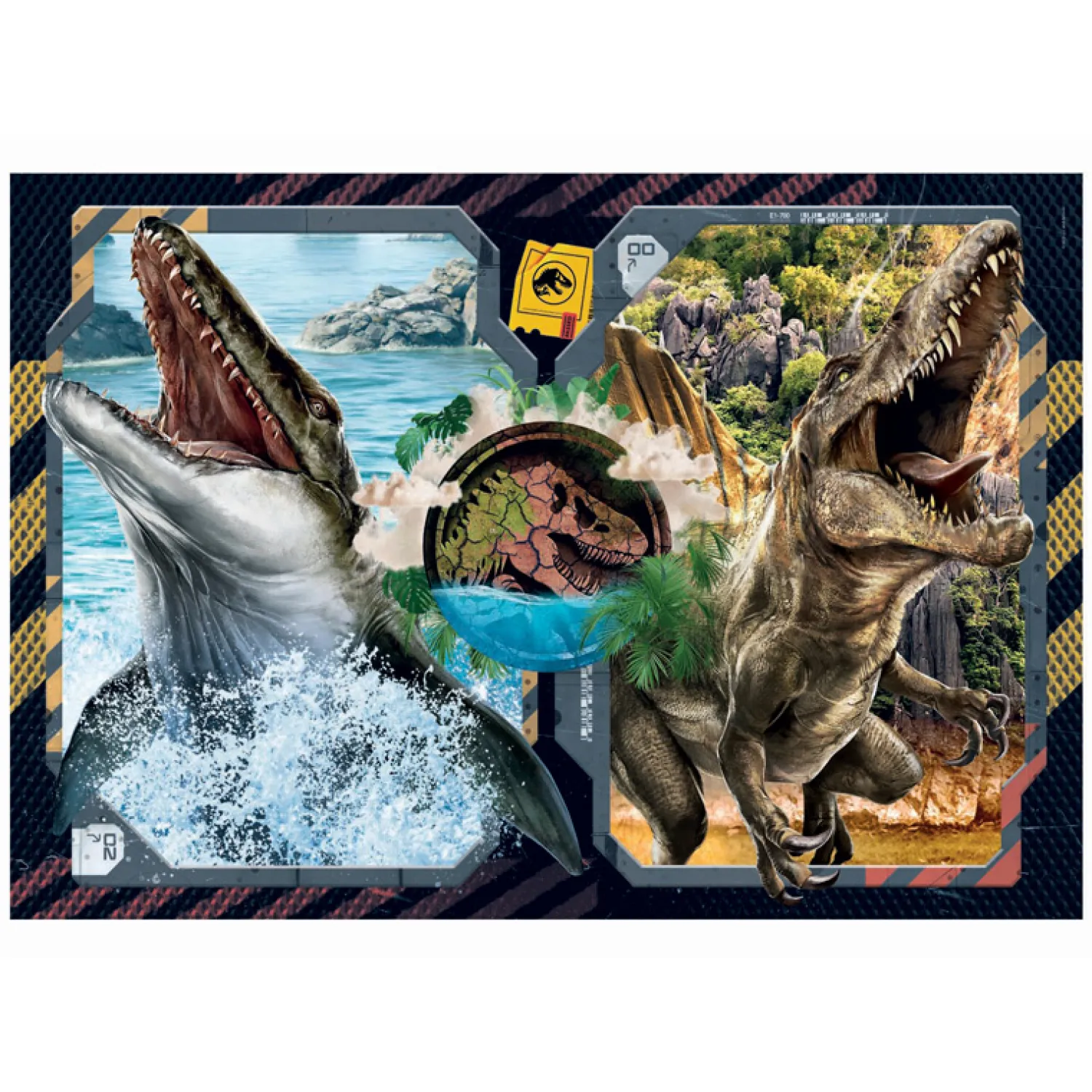 Puzzel Jurassic World, 2x60st.>Clementoni Outlet