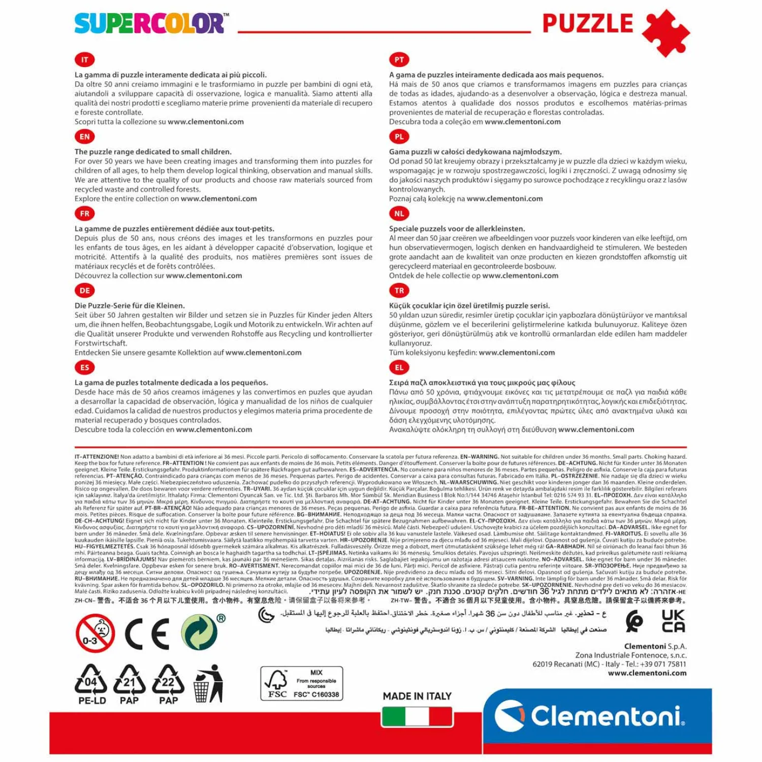 Puzzel Peppa Pig, 2x60st.>Clementoni New