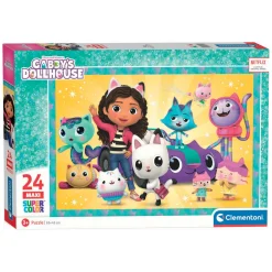 Clementoni Puzzel Super Color Maxi Gabby's Poppenhuis, 24st. Discount